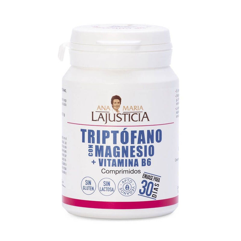 Triptófano con Magnesio + Vitamina B6 - Ana Maria Lajusticia 0