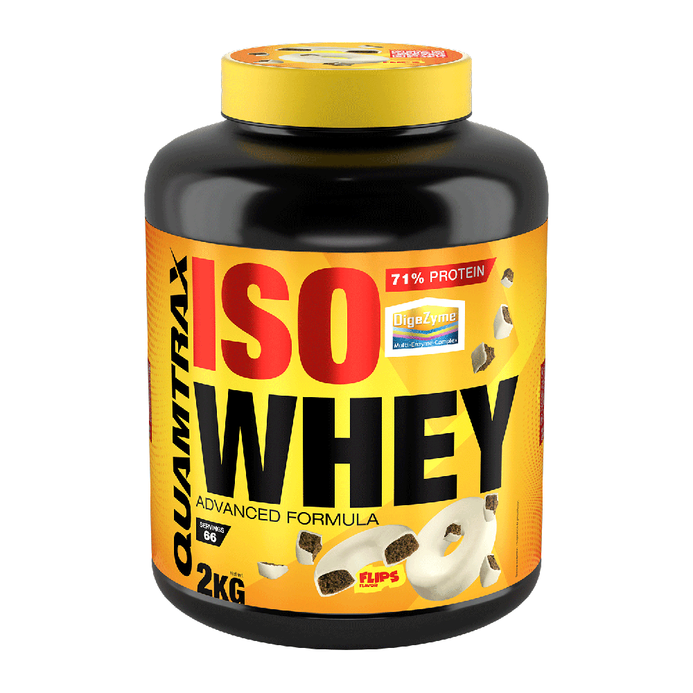 IsoWhey bote de 2kg de la categoría proteína de aislado de suero isolate de la marca Quamtrax