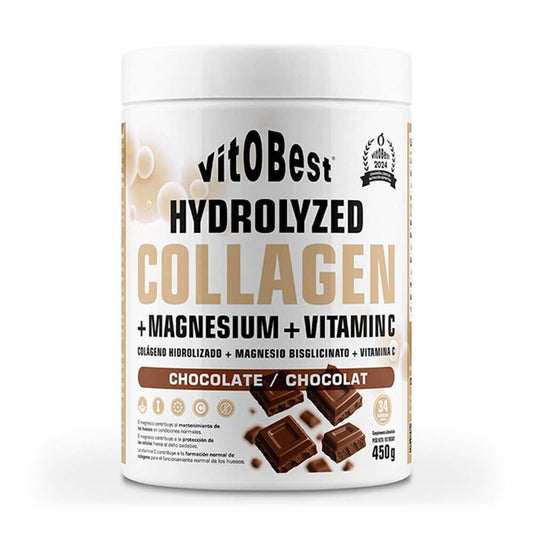 Colágeno Hidrolizado + Magnesio + Vitamina C de la marca VitoBest en Colágeno