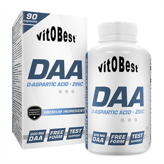 DAA Ácido Aspartico + Zinc de la marca VitoBest en Extractos botánicos y minerales