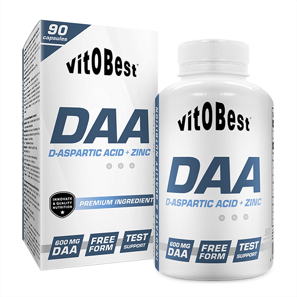 DAA Ácido Aspartico + Zinc - VitoBest 0