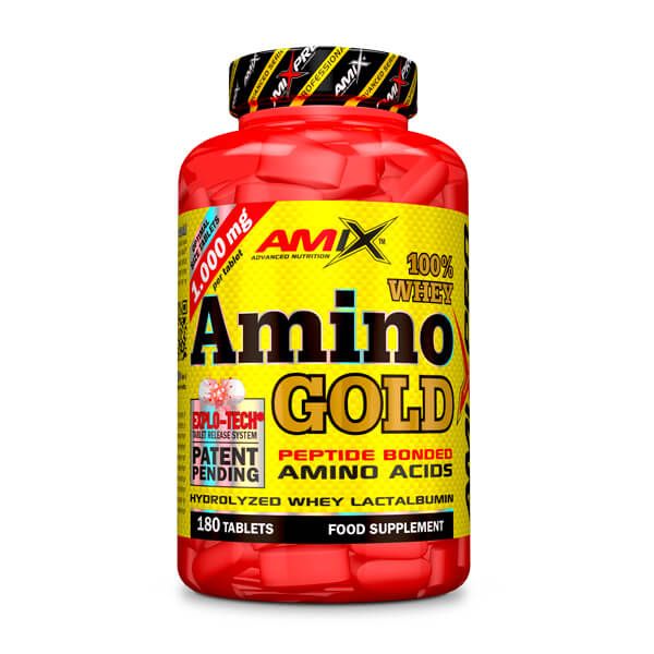 Whey Amino Gold de 180 tabletas de la categoría esenciales e hidrolizados por AmiXpro® series