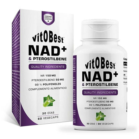 NAD+ & Pterostilbene de la marca VitoBest en Antioxidantes