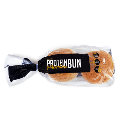 Pan Burger Protein Bun Premium de la marca Quamtrax en Alimentos funcionales