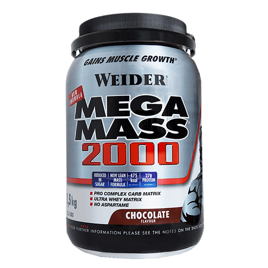 Mega Mass 2000 de la marca Weider en Ganadores de peso con proteína