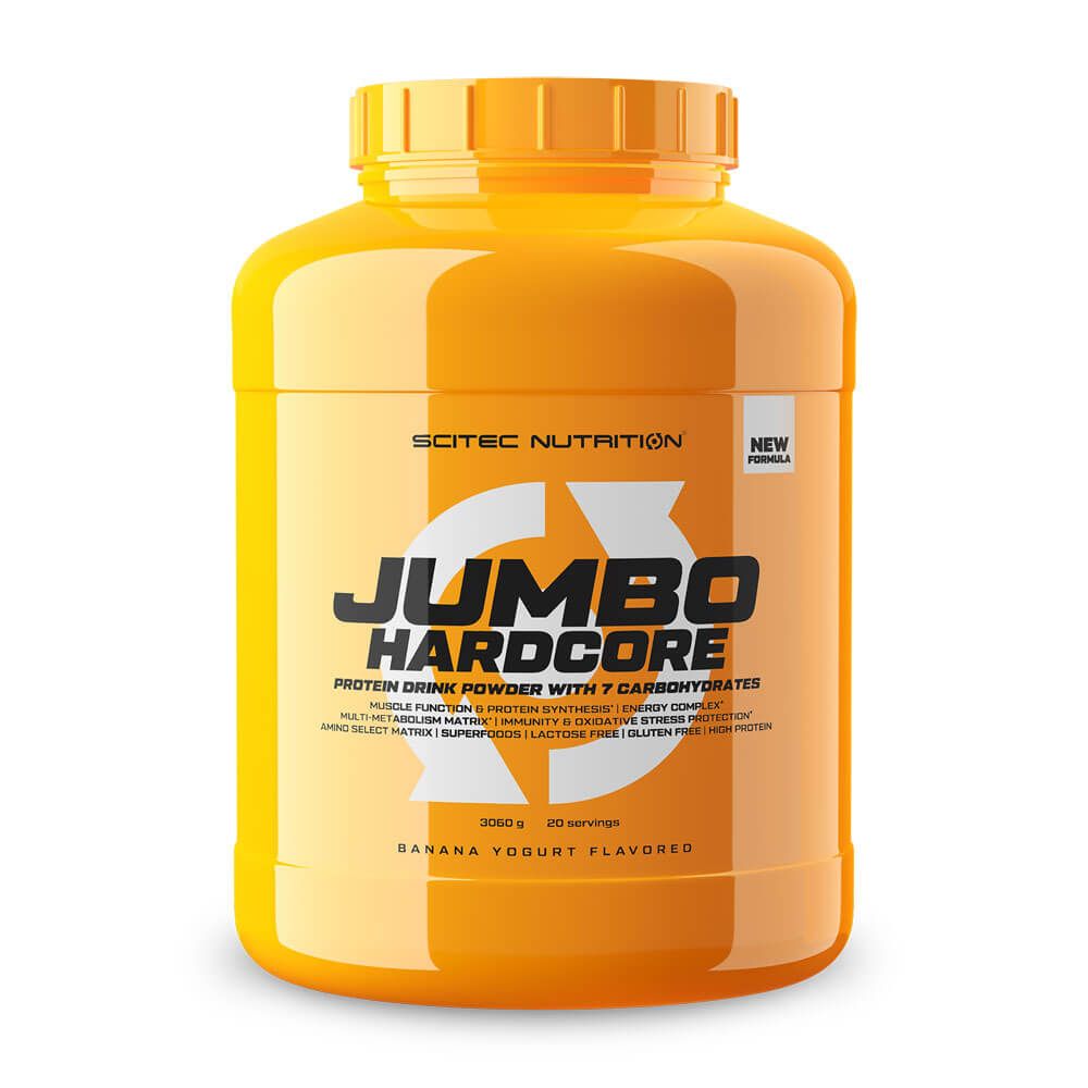 Jumbo Hardcore de 3060g - ganadores de peso con proteína de Scitec Nutrition