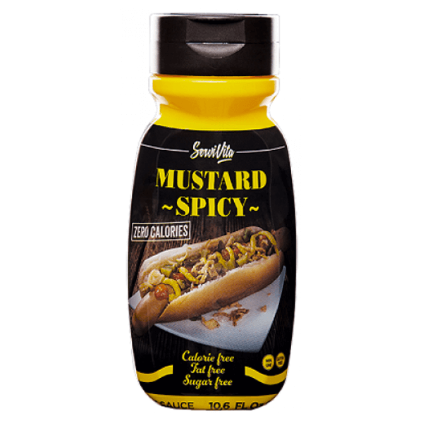 Salsa de Mostaza Picante 0% - Servivita 0