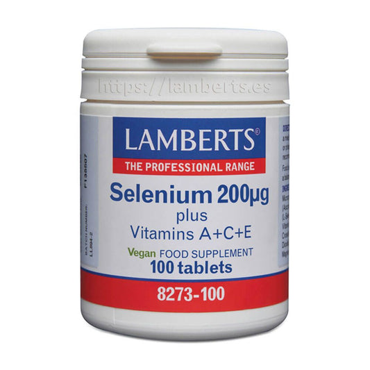 Selenio + Vitamina A+C+E de la marca Lamberts en Minerales