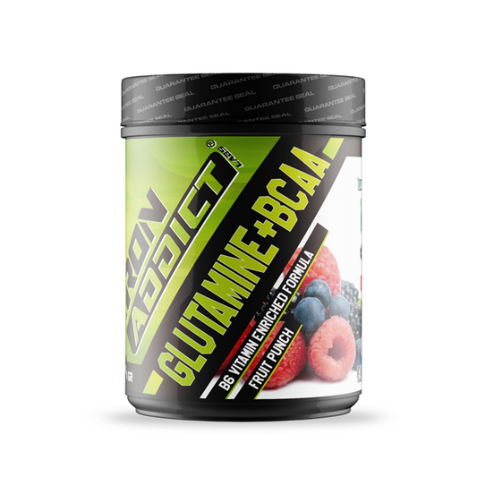 BCAA + Glutamina de la marca Iron Addict Labs en Aminoácidos