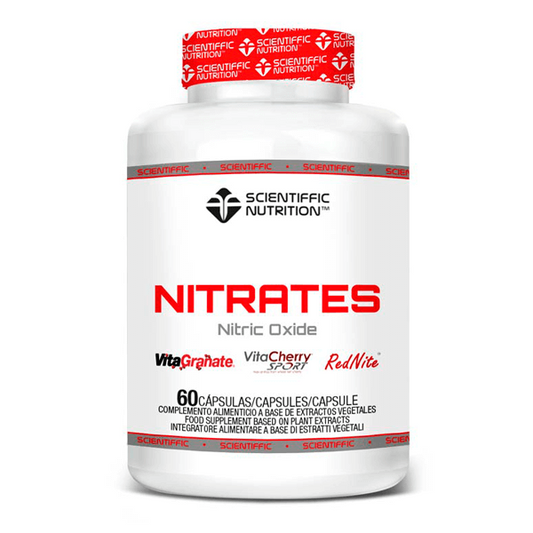 Nitrates Nitric Oxide en cápsulas de la marca Scientiffic Nutrition en Rendimiento