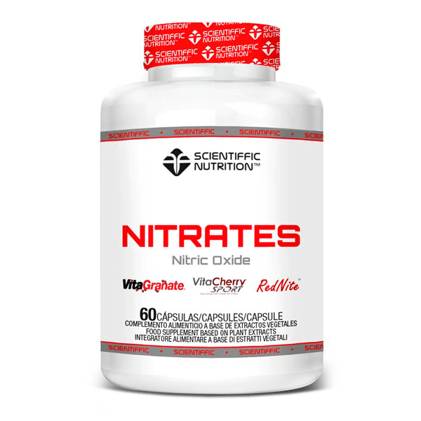 Nitrates Nitric Oxide en cápsulas - Scientiffic Nutrition 0