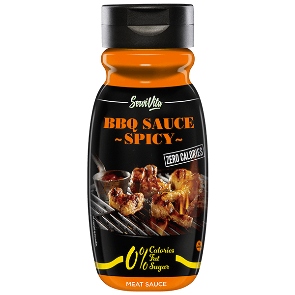 Salsa Barbacoa Picante 0% - Servivita 0