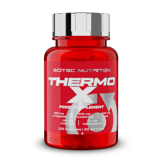 Thermo X de la marca Scitec Nutrition en Cafeína y extractos vegetales