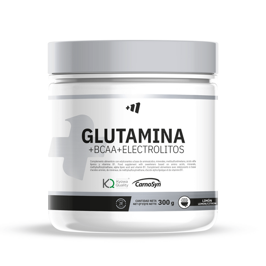 Glutamina Kyowa® + BCAA + Electrolitos de la marca Masmusculo Supplements en Nutrición deportiva