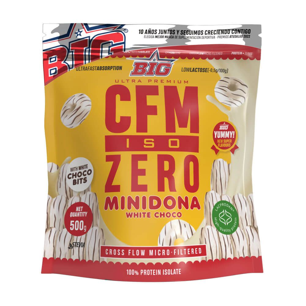 CFM ISO Zero bote de 500g del fabricante BIG de la sección proteína de aislado de suero isolate