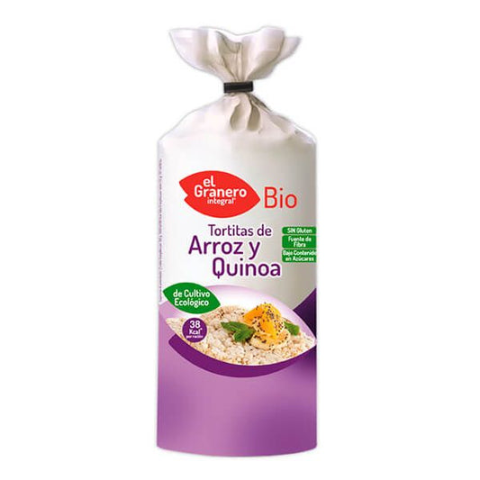 Tortitas de Arroz y Quinoa Bio de la marca El Granero Integral en Tortitas de Cereales