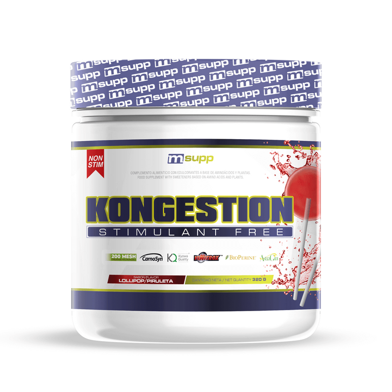 Kongestion Preworkout Sin Estimulantes - Masmusculo Supplements 1