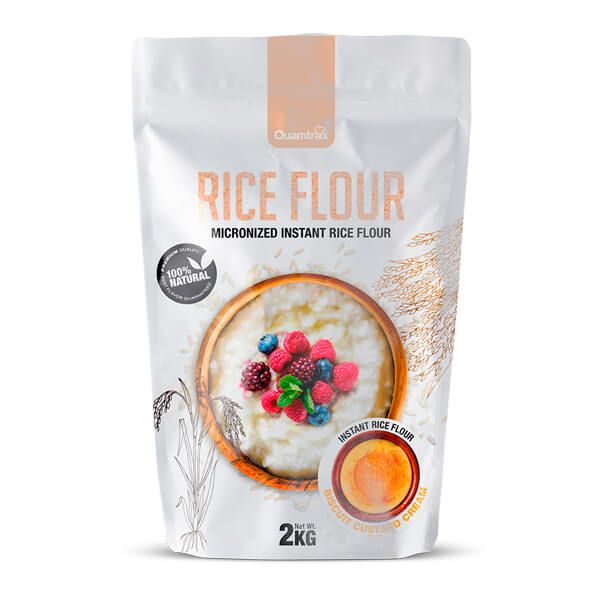 Harina de Arroz Instantánea en 2kg del fabricante Quamtrax