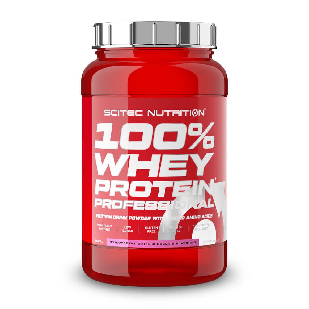 100% Whey Protein Professional de 920g suplemento de la sección proteina de suero whey de la marca Scitec Nutrition