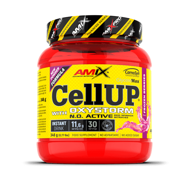 CellUp Powder with Oxystorm® de 348g de AmiXpro® series de la sección pre entreno