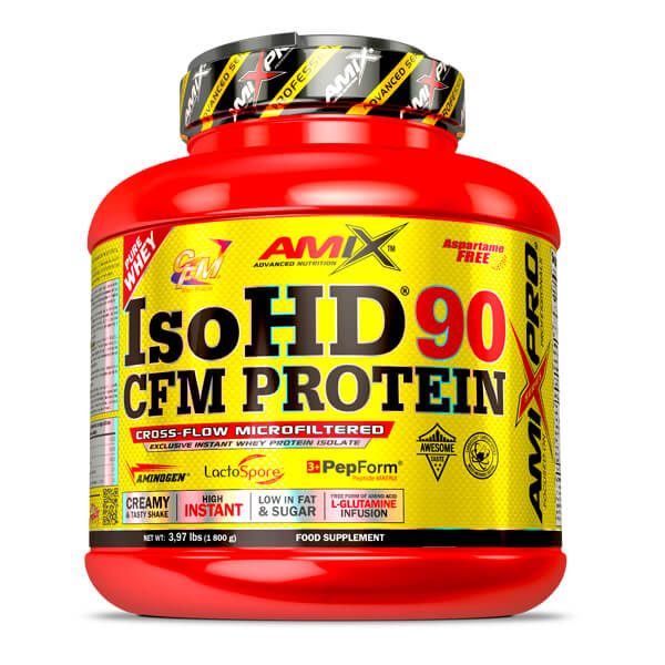 IsoHD 90 CFM Protein presentación de 1.8kg de la marca AmiXpro® series de la sección proteína de aislado de suero isolate