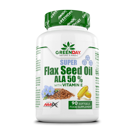 Super Flax Seed Oil Ala 50% de la marca Amix Nutrition en Aceites Vegetales