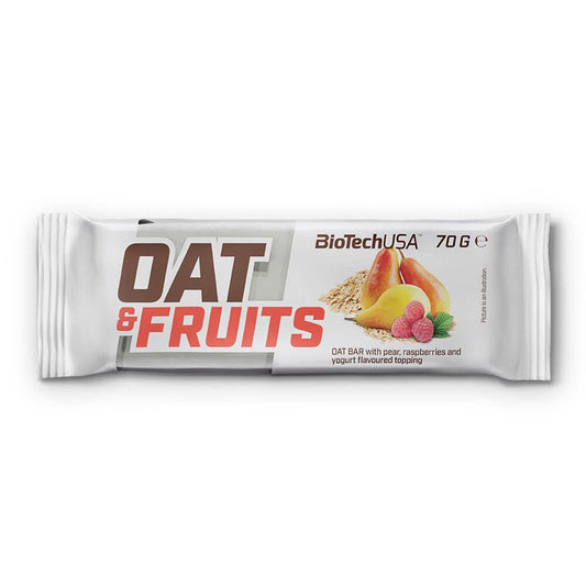 Oat & fruits de la marca Biotech USA en Barritas de Carbohidratos