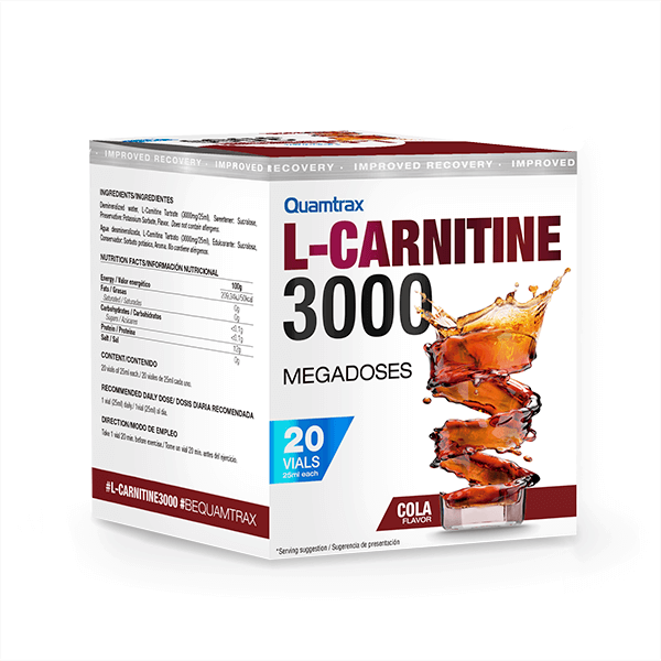 L-Carnitina 3000 en viales - Quamtrax 0