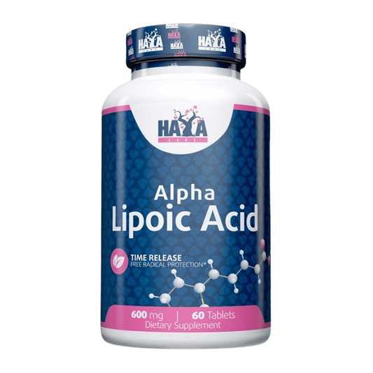 Ácido Alfa Lipoico Liberación Sostenida 600mg de la marca Haya Labs en Productos