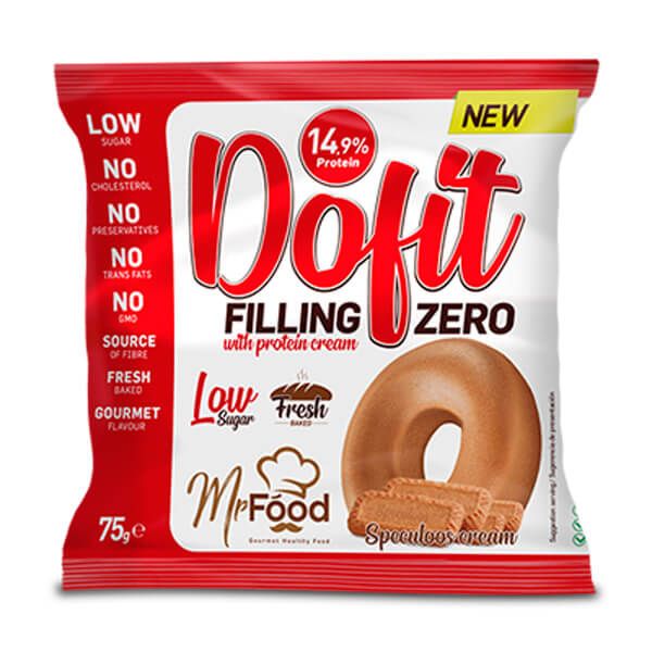 Rosquilla Dofit filling zero de 45g - Repostería baja en calorías y proteica del fabricante Beverly Nutrition