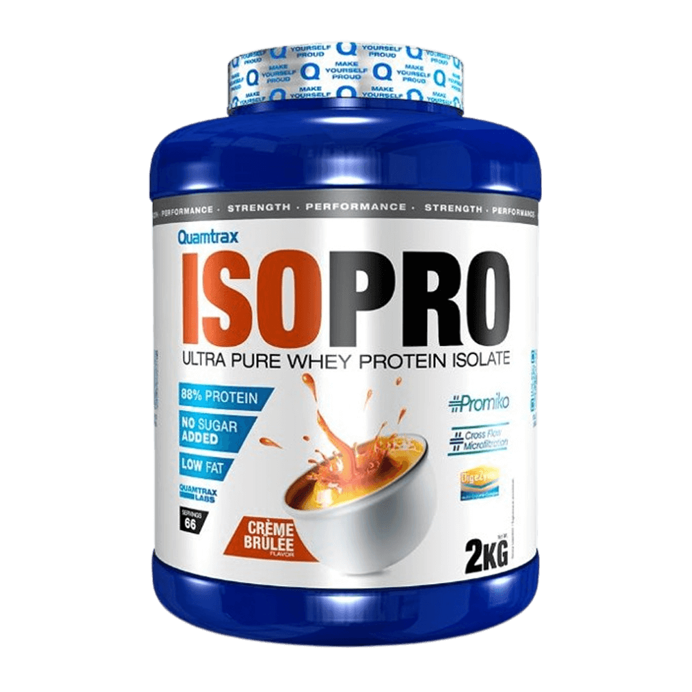 Isopro CFM en 2kg en la categoría proteína de aislado de suero isolate del fabricante Quamtrax