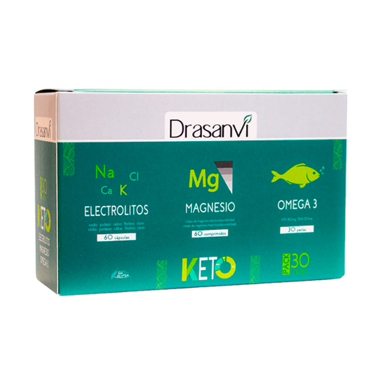 Pack Electrolitos+Magnesio+Omega3 de la marca Drasanvi en Hidratación