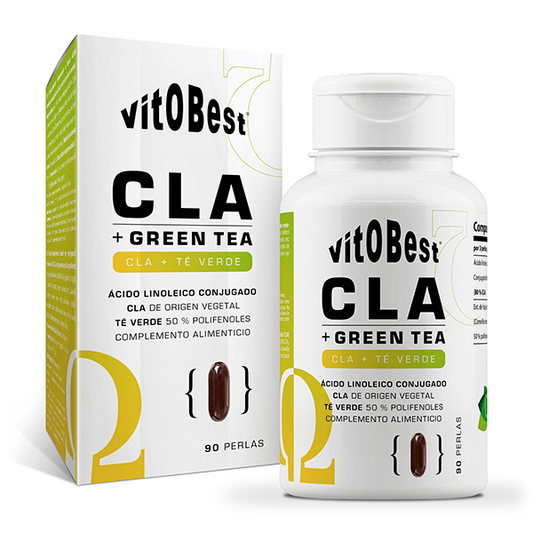 Cla + Green Tea (CLA + Té Verde) de la marca VitoBest en CLA