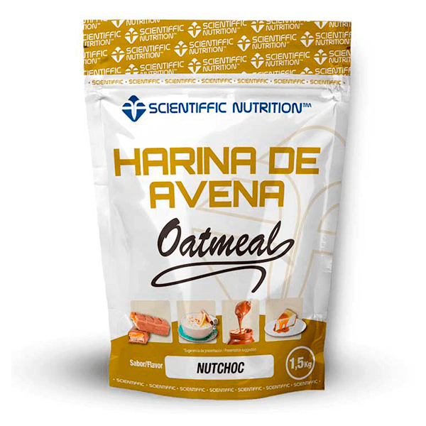 Harina de Avena presentación de 1.5kg por Scientiffic Nutrition de la sección harina de avena dulce