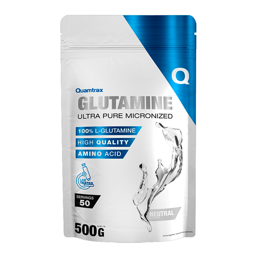 Glutamina 100% Pura de la marca Quamtrax en Glutamina
