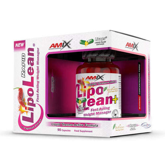 LipoLean de la marca Amix Nutrition en Cafeína y extractos vegetales