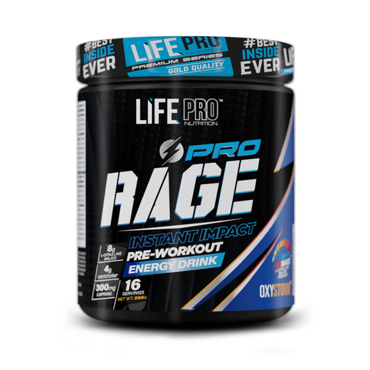 Rage Pro de la marca LifePRO en Pre entreno