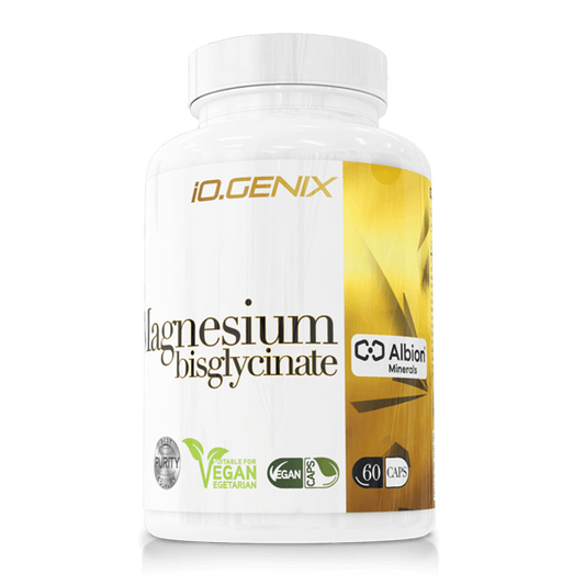 Magnesium Bisglycinate de la marca IO.Genix en Magnesio