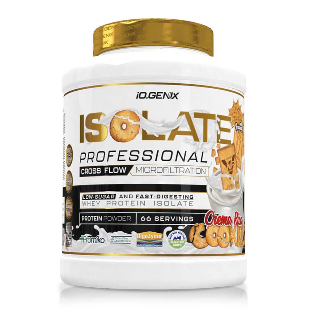 Isolate Profesional en 2kg suplemento de la sección proteína de aislado de suero isolate de IO.Genix