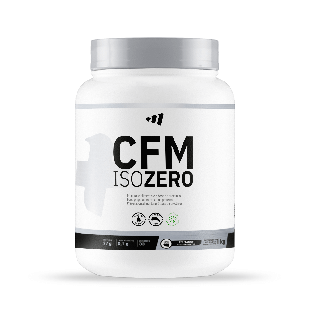 CFM ISO Zero en 1kg hecho por MM Supplements de la categoría proteína de aislado de suero isolate