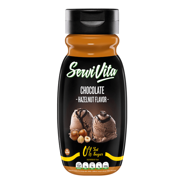 Sirope de Chocolate y Avellanas - Servivita 0