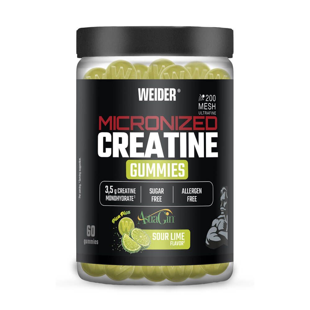 Creatina Micronizada Gummies 200 Mesh Astragin®
