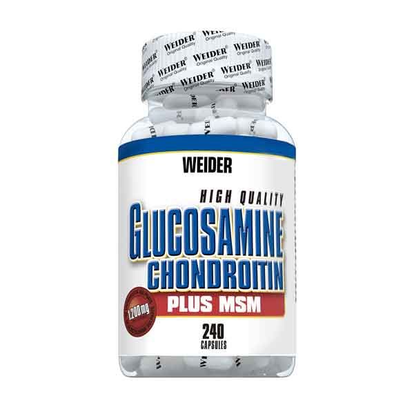 Glucosamina Condroitina + MSM - Weider 0