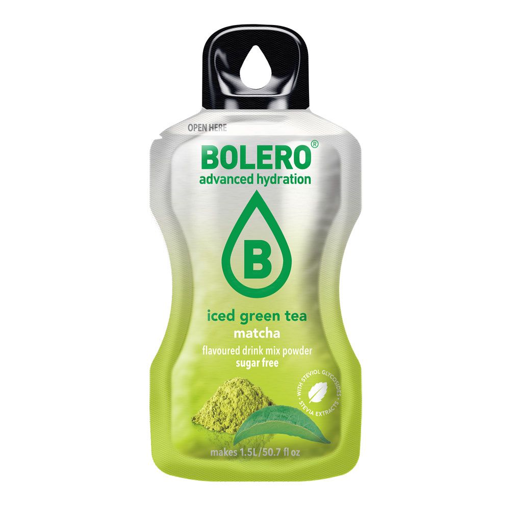 Bolero Iced Green Tea de 8g por Bolero suplemento de la sección aderezos y sazonadores bajos en sodio