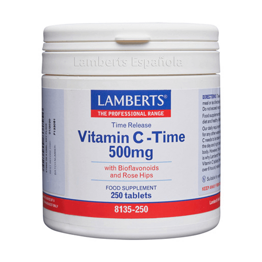Vitamina C 500mg (Liberación Sostenida) de la marca Lamberts en Vitamina C