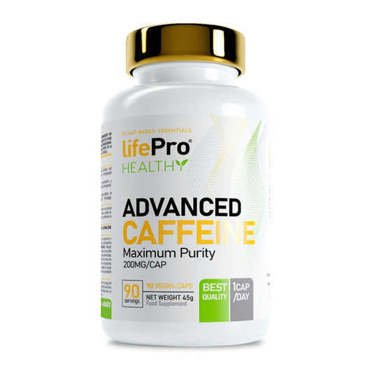 Advanced Caffeine 200mg de la marca LifePRO en Cafeína