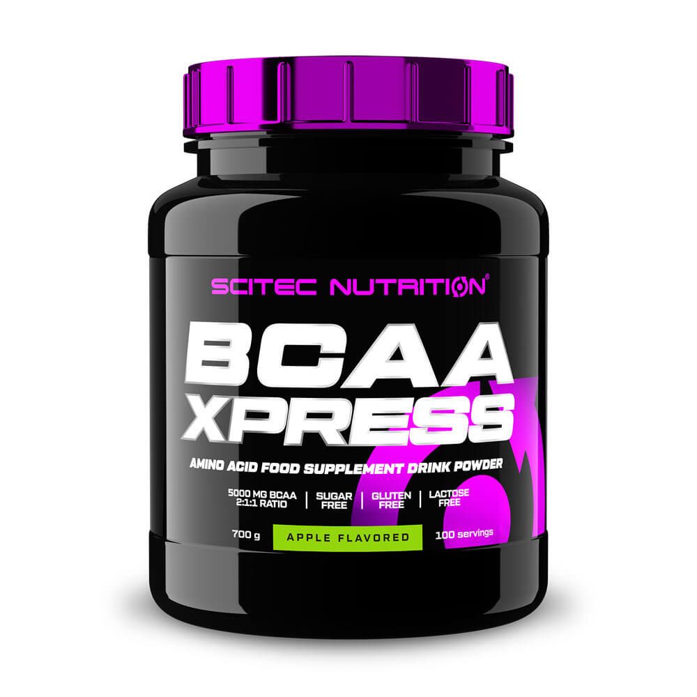 BCAA Xpress presentación de 700g de la marca Scitec Nutrition complemento alimenticio de bcaa ramificados