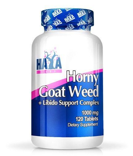 Horny Goat Weed 1000mg de la marca Haya Labs en Vigorizantes