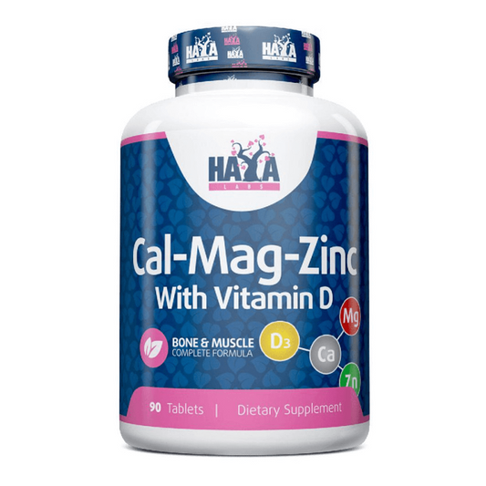 Calcio Magnesio y Zinc con Vitamina D de la marca Haya Labs en Minerales