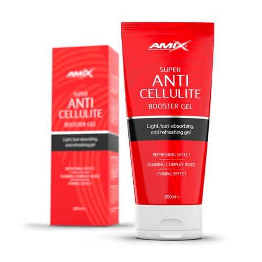 Super Anti Cellulite Booster Gel de la marca Amix Nutrition en L-Carnitina y cafeína